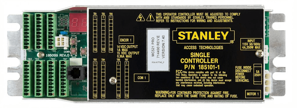 185101-1 MC521 Pro Single Controller